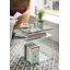 Allred Glass Top End Table-32085028