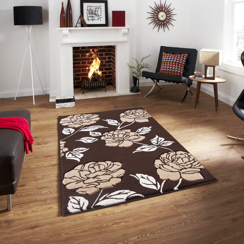 Heyburn Floral Area Rug, Runner 60 x 220cm