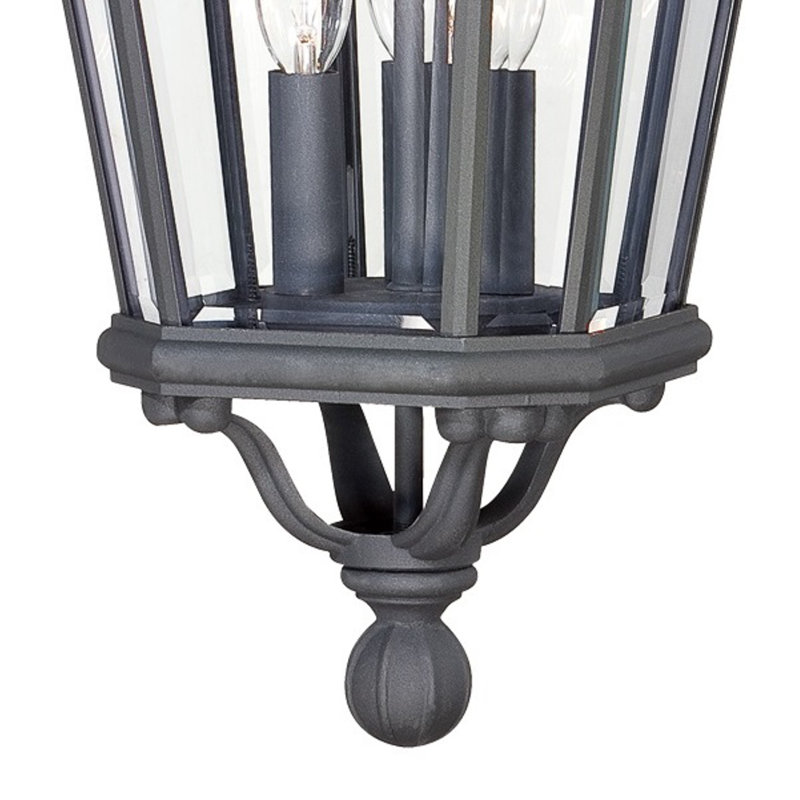 Jesusa Aluminum Wall Light, Black