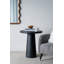 Table d'appoint ronde 22 pi x 22 po x 25,5 po avec base piédestal-1093630903
