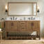 Ensemble de meuble-lavabo double 60 po Radstock-883780432