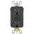 Leviton SmartlockPro 20 Amp 125 Volt Duplex GFCI Outlet 5-20R 1 Pack-37190763