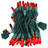 70 LED 21' M6 Faceted Christmas String Lights-657852331