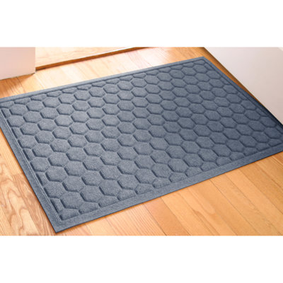 WaterHog Honeycomb 23 in. x 35 in. Indoor Outdoor Doormat