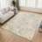 Machine Washable Indoor/Outdoor Chantille ACN2784 Abstract Rug-1534918350