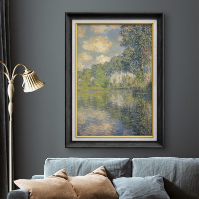 " Poplar Trees On The Epte " by Claude Monet