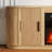 Curved Fireplace TV Stand, Entertainment Center with 23" Fireplace, 70" Wooden TV Stand for TVs Up to 80", Curved Edge, Entertainment Center with Sliding Doors for Living Room, Natural Wood-1221113034-1221113029