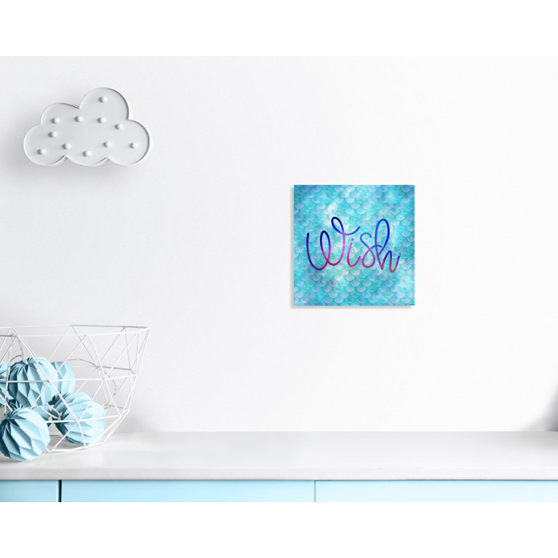 Décoration murale désir pour enfants, H 24 po x l 24 po x P 1,5 po, Toile