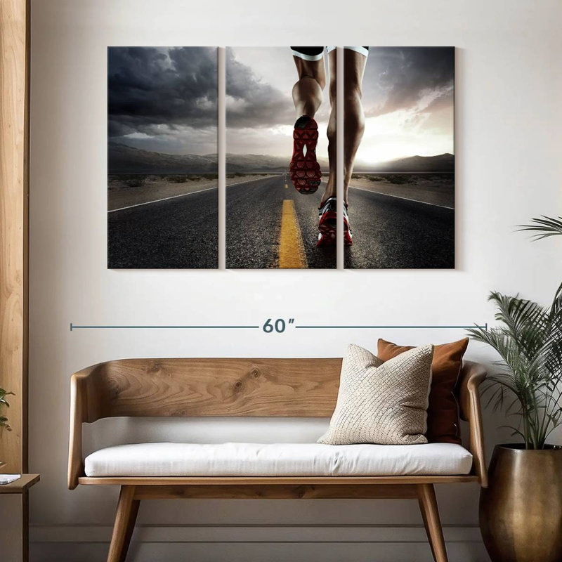 Sireci Highway Run, 32" H x 50" W