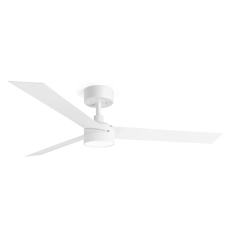 Cruiser Led Fan, White, 52" Wide, White