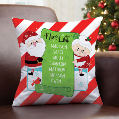 Cotton Blend Throw Pillow