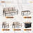 7 Person Sofa Seating Group With Coffee Table And Fire Pit Table-1824521811