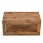 Table basse moderne à 2 niveaux pour mobilier de salon, table centrale rectangulaire avec tablette de rangement ouverte. La table basse à double couche est fabriquée en panneau de fibres à densité moyenne. Assemblage stable et durable, facile-2114837942