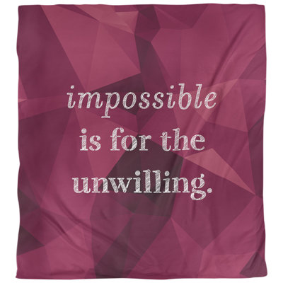 Housse de couette simple quote impossible