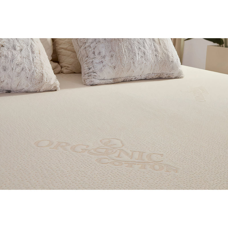 PlushBeds 2" Medium Organic Latex Topper, Cal King