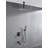 Ceiling Mounted Shower System Combo Set With Handheld And 16"Shower Head
