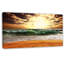 Rage Green Waves at Sunset - reproduction de photo sur toile tendue-1801602405