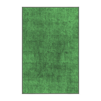 Washable Abstract Indoor Rug
