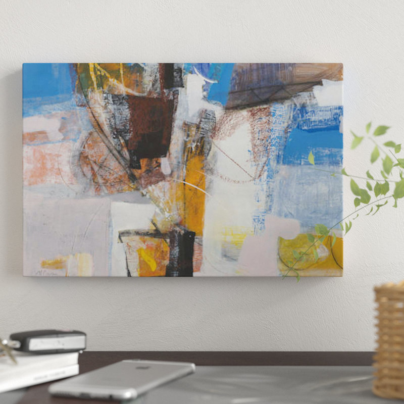 « vacanze », reproduction sur toile, H 18 po x l 26 po x P 1,5 po
