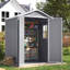 Aryia 6ft. W x 4 ft. D Plastic Apex Tool Shed
