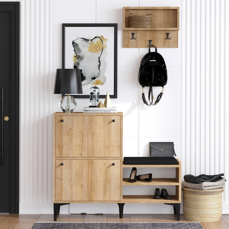 Featherste Hall Tree with Shoe Storage