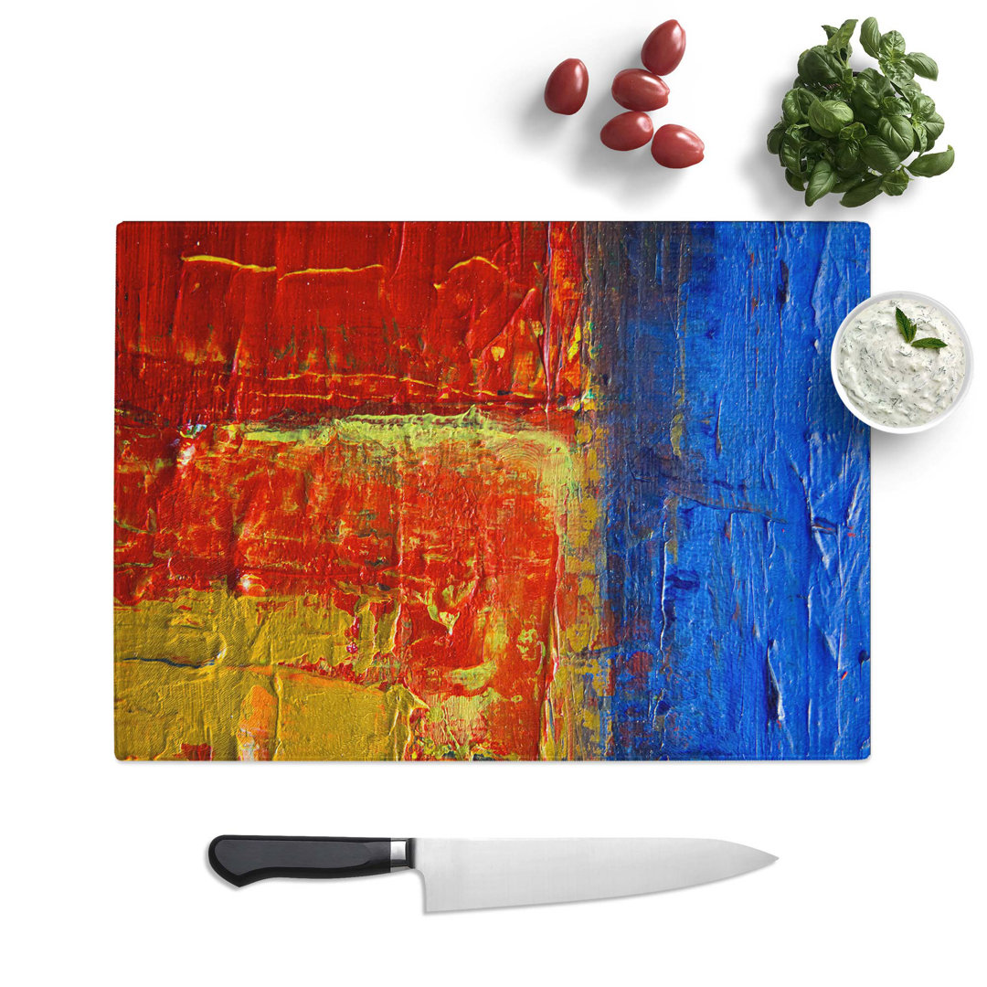 Tempered Glass Art Painting Vol.89 Chopping Board