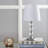 Dashai Crystal Standard Table Lamp
