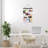 Hanging Photo Display With Clips - Wall Decor For Bedroom Or Dorm