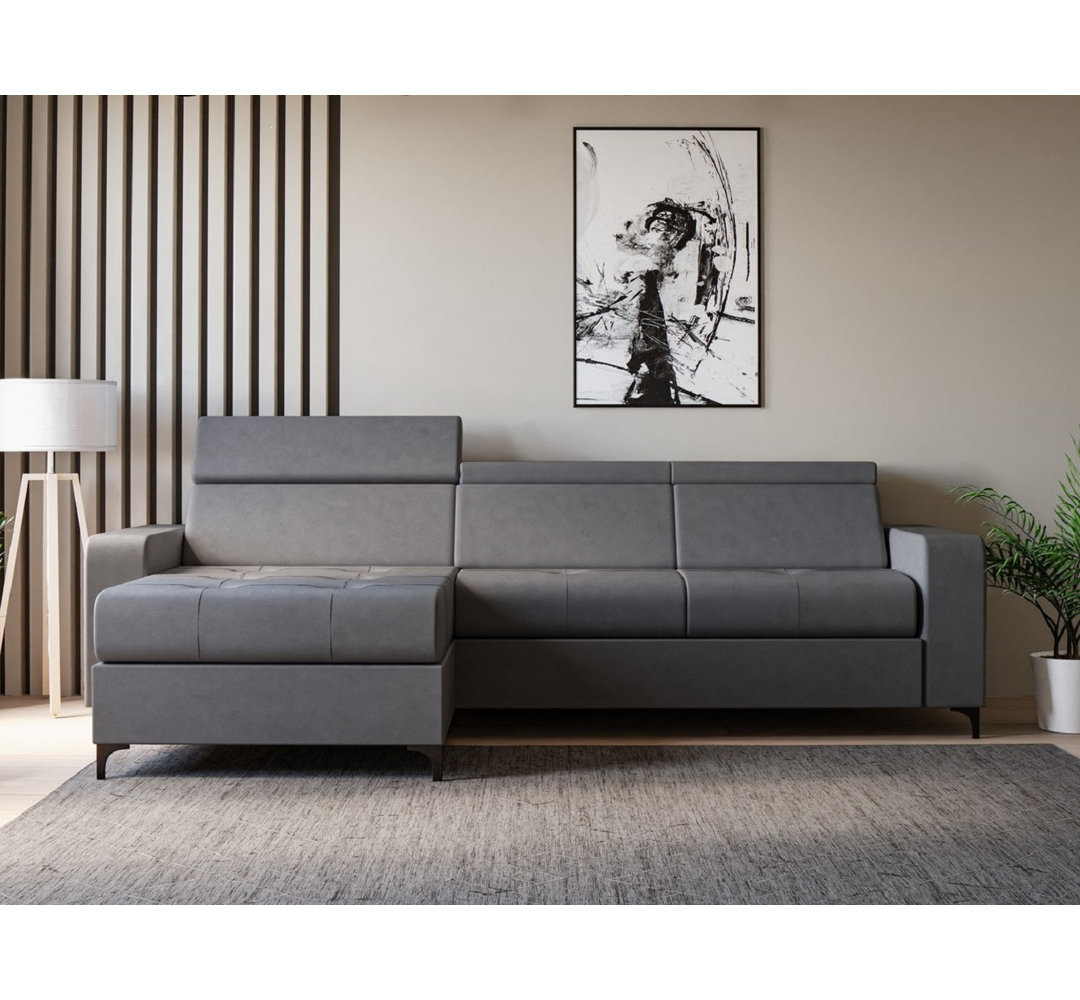 Ecksofa Angelyne mit Bettfunktion