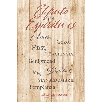 " El Fruto Del Espiritu "