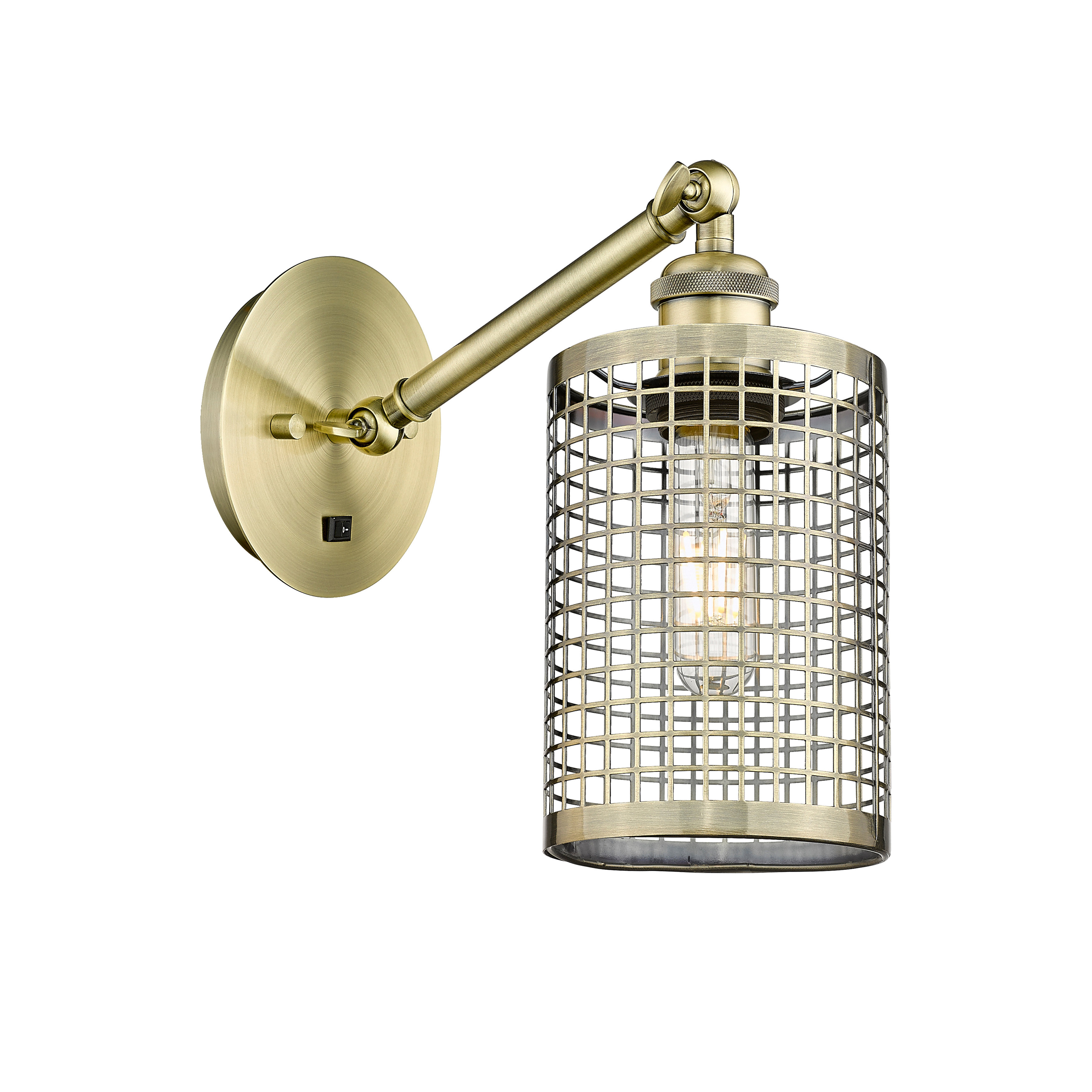 Mercer41 Lolan 1 Light Wall-mounted Sconce | Wayfair