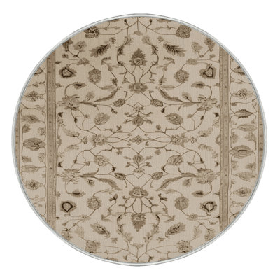 Machine Washable Tabriz Beige Area Rug