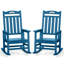 Chaises berçantes d'extérieur en PEHD résistantes aux intempéries Adirondack-318636003