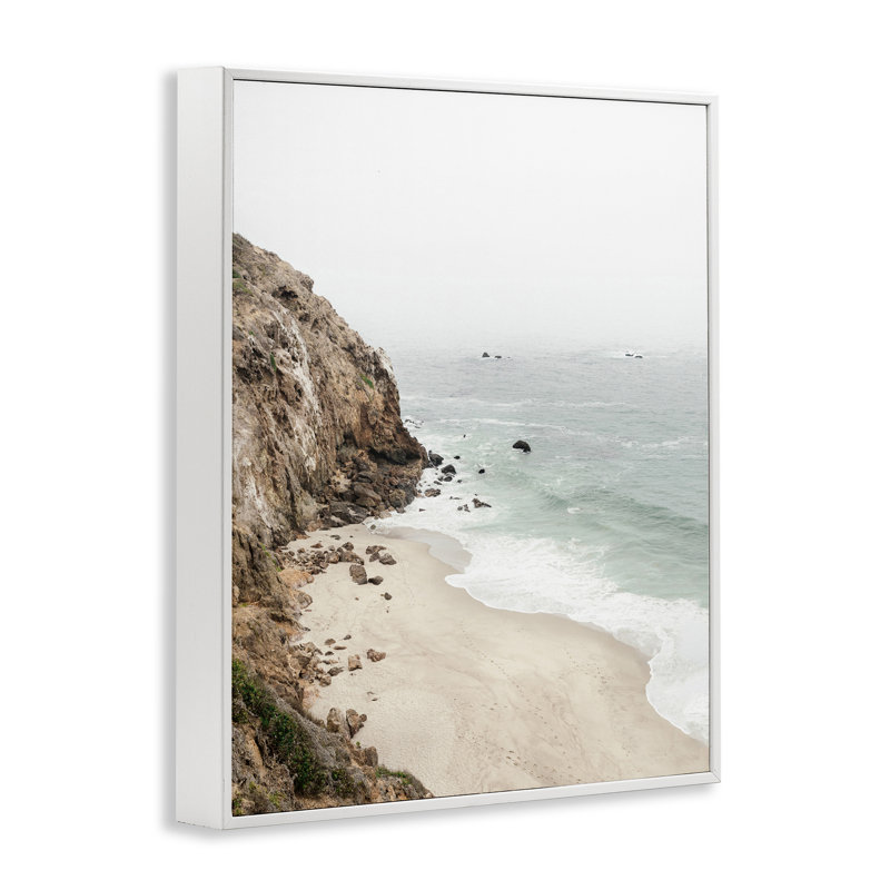 Point de vue Big Sur Coast, estampe numérique, conception de Sissi et Seb, H 14 po x l 11 po