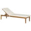 Chaise longue d'extérieur en acacia Ruark-824726502