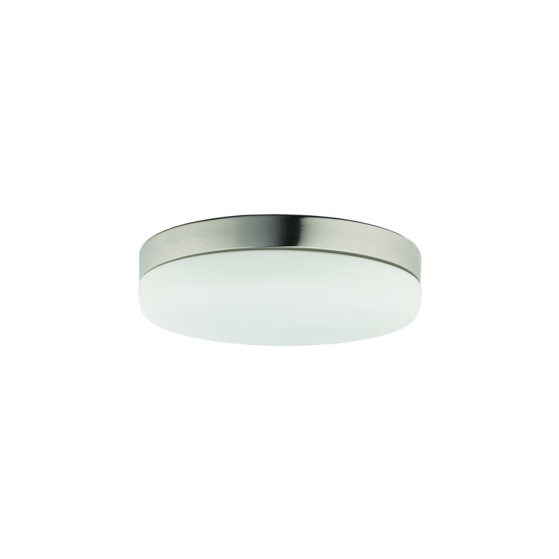 Halvorsen Flush Mount, Silver, 32cm H x 32cm W x 32cm D