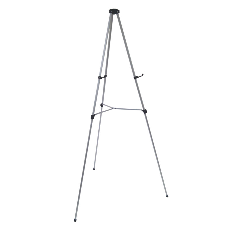 Audio-Visual Direct Folding Adjustable Aluminum Tripod Easel