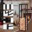 Wadkins 40cm W Metal Log Rack