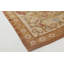 Chemin de table moderne en laine Aubusson 3 pi 6 po x 19 pi 4 po