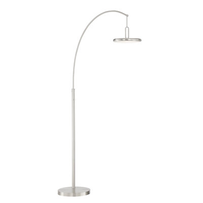 Lampe sur pied arquée 84,25 po Orme