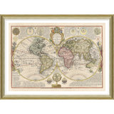 World Map, Circa 1727 Giclee Print by Soicher Marin Archives
