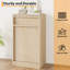 Wood Tilt Out Trash Can