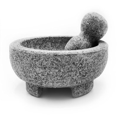 Stoneware Mortar And Pestle Set