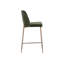 Clifton Upholstered Stool with Solid Wood Frame-605829429
