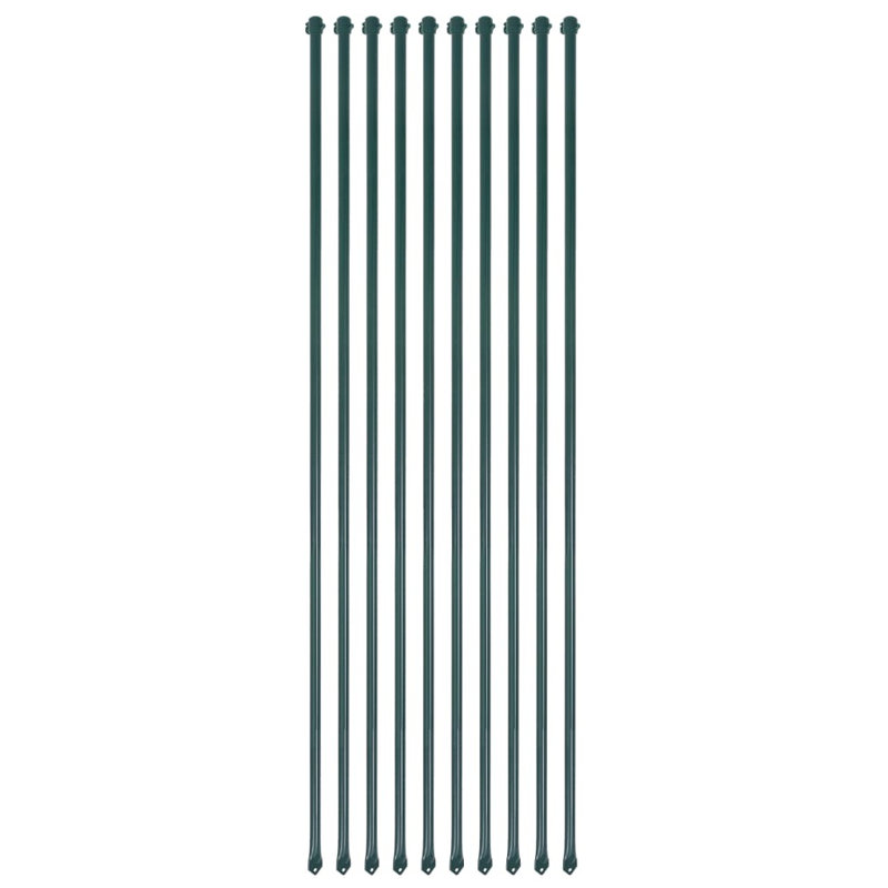 Salcedo Green Metal Line Post, 59.1" H