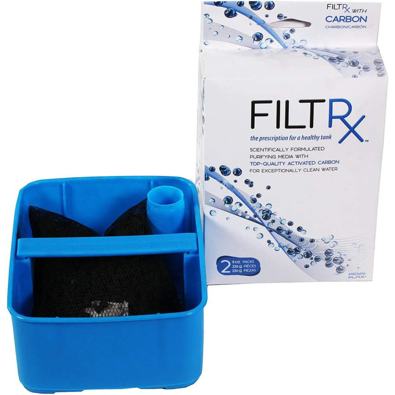 Filtrx filtre à charbon actif d'aquarium filtrant