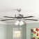 Pro Plus 114 White 4 Light Kit 52'' Ceiling Fan with LED Lights