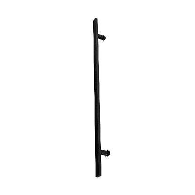 Poignée de porte rectangulaire en acier inoxydable 304, PVD doré
