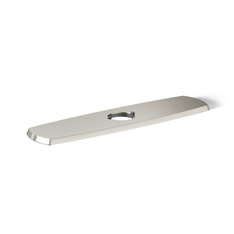 Écusson de robinet de cuisine Graze, Nickel poli