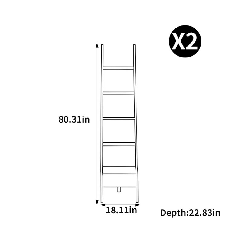 American Style Creative Decorative Bookcase